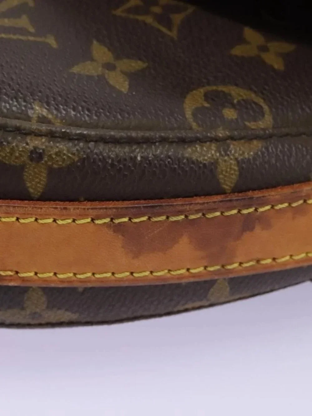 LOUIS VUITTON Monogram Chantilly GM Shoulder Bag M51232 LV Auth